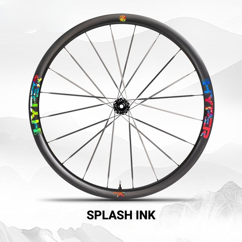Infinity Logo Decals for Lún HYPER 3 D33 Gen 3 Wheelset | Waterproof Rim Overlay Stickers(Complete Decal Set for Two Wheels + Spare Decals Included)