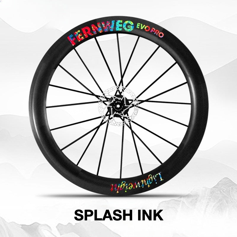 Lightweight Fernweg EVO Pro 63 Wheel Decal Sticker Kit – Logo Cover & Color Change