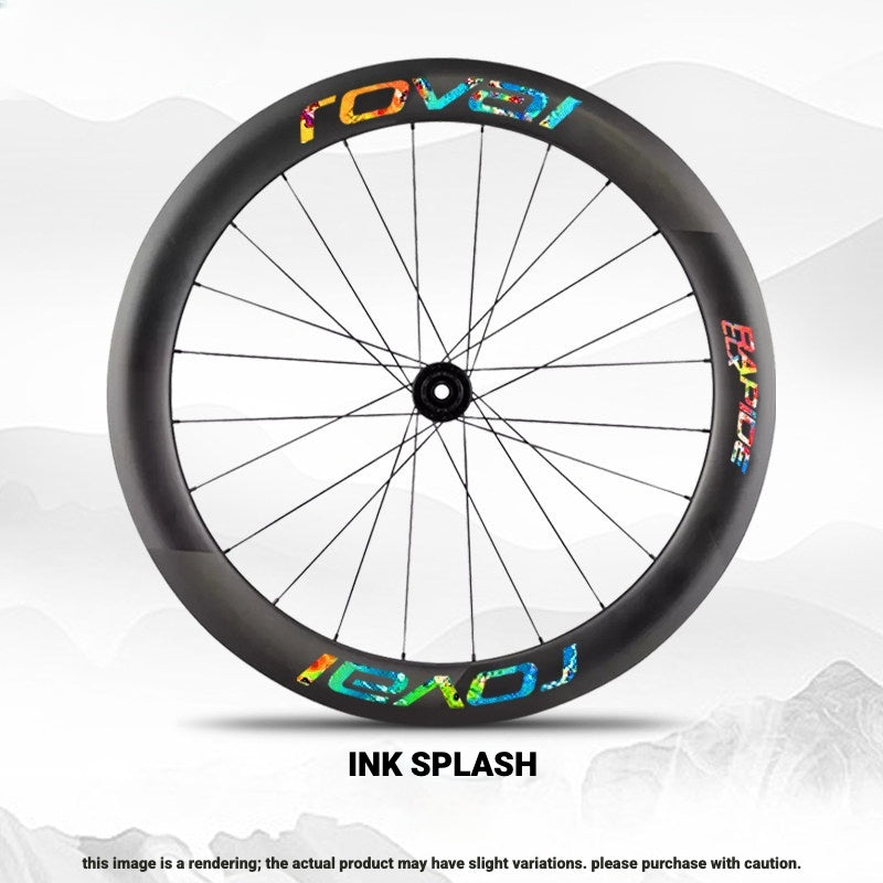 ROVAL RAPIDE CLX II Logo Color Change Sticker | Waterproof | Full Set for Two Wheels + Backup Included