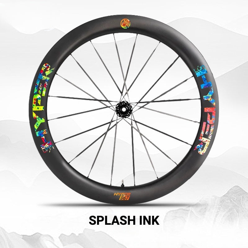 Infinity Logo Decals for Lún HYPER 3 D67 Gen 3 Wheelset | Waterproof Rim Overlay Stickers(Complete Decal Set for Two Wheels + Spare Decals Included)