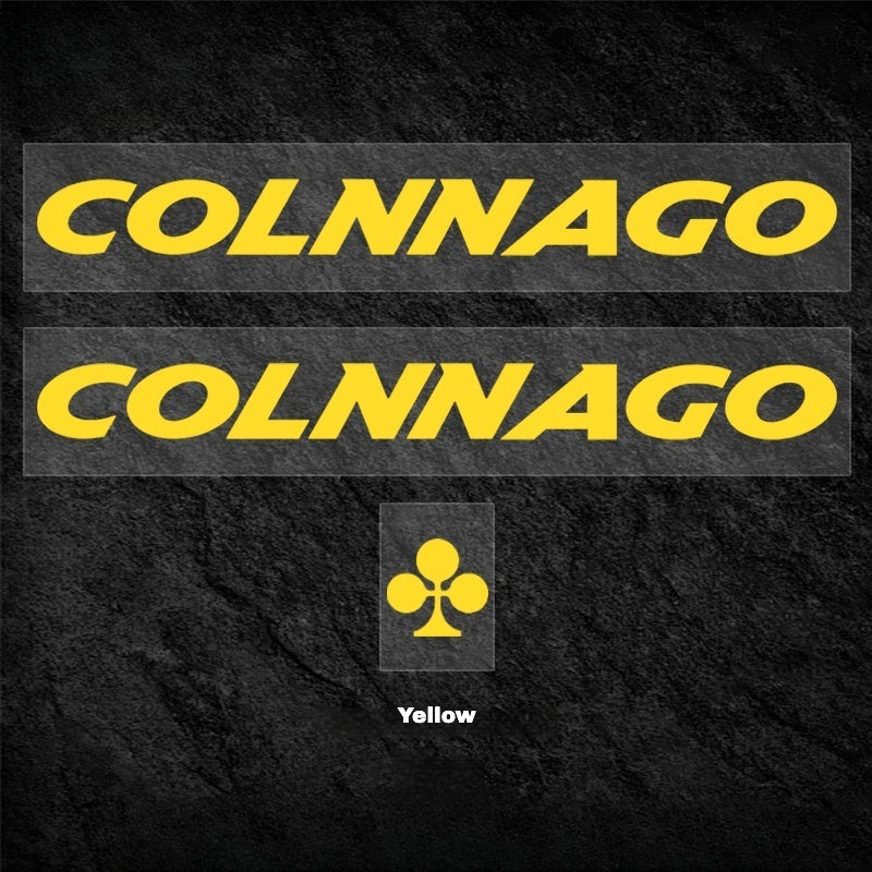 Colnago Y1RS Down Tube Logo Color Decal|Waterproof & UV Resistant|Custom Options Available