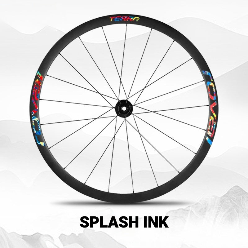 ROVAL TERRA Wheel Decal Kit | Custom Color Logo Stickers for Gravel & Road Bike Wheels