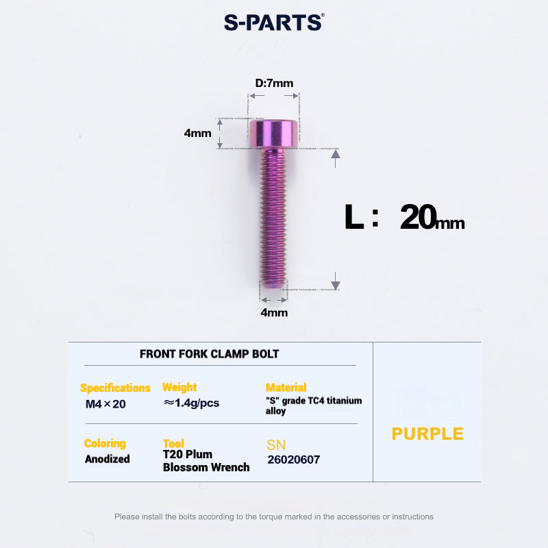 Cervélo S5 Titanium Bolt Kit – Full Frame Lightweight Upgrade Set | CNC TC4 Ti Bolts for Cervélo S5