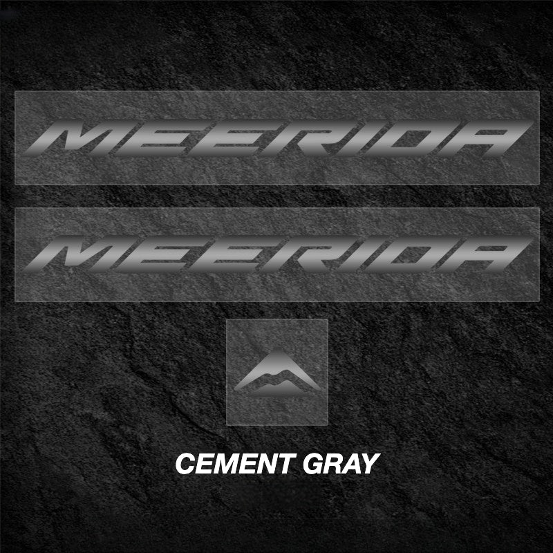 Custom OEM Logo Decals for Merida Reacto 700 Road Bike Frame | Waterproof Overlay Stickers