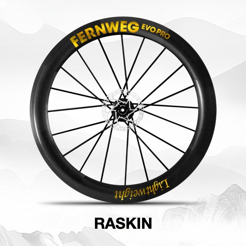 Lightweight Fernweg EVO Pro 63 Wheel Decal Sticker Kit – Logo Cover & Color Change