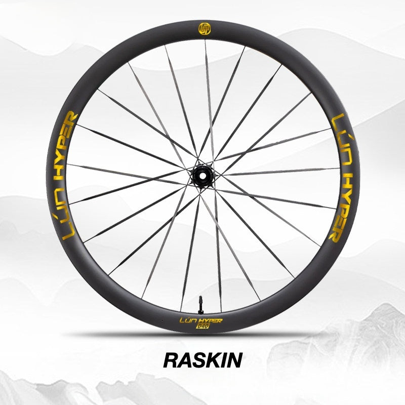Infinity Logo Decals for Lún HYPER 5 D40 Gen 5 Wheelset | Waterproof Rim Overlay Stickers(Complete Decal Set for Two Wheels + Spare Decals Included)