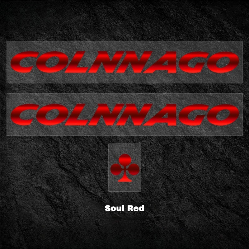 Colnago Y1RS Down Tube Logo Color Decal|Waterproof & UV Resistant|Custom Options Available