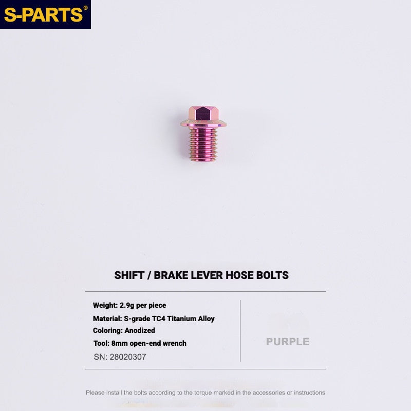 Shimano Dura-Ace R9270 Titanium Disc Brake Bolt Kit