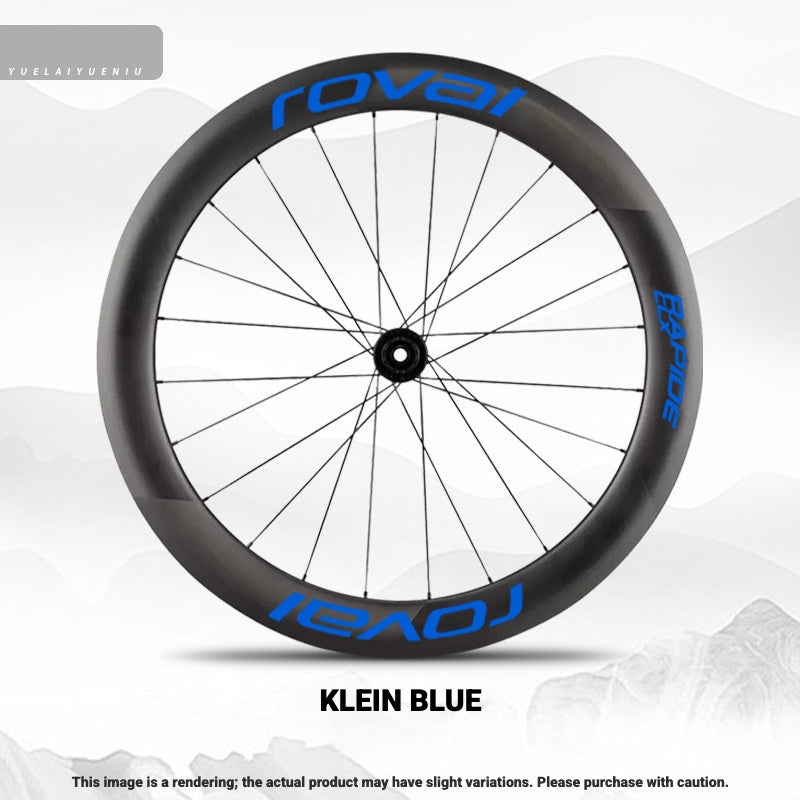 ROVAL RAPIDE CLX II Logo Color Change Sticker | Waterproof | Full Set for Two Wheels + Backup Included