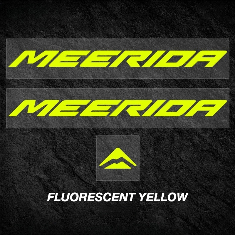 Custom OEM Logo Decals for Merida Reacto 700 Road Bike Frame | Waterproof Overlay Stickers