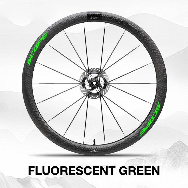 Scope Artech 6 Wheel Decal Sticker Kit – Logo Cover & Color Change