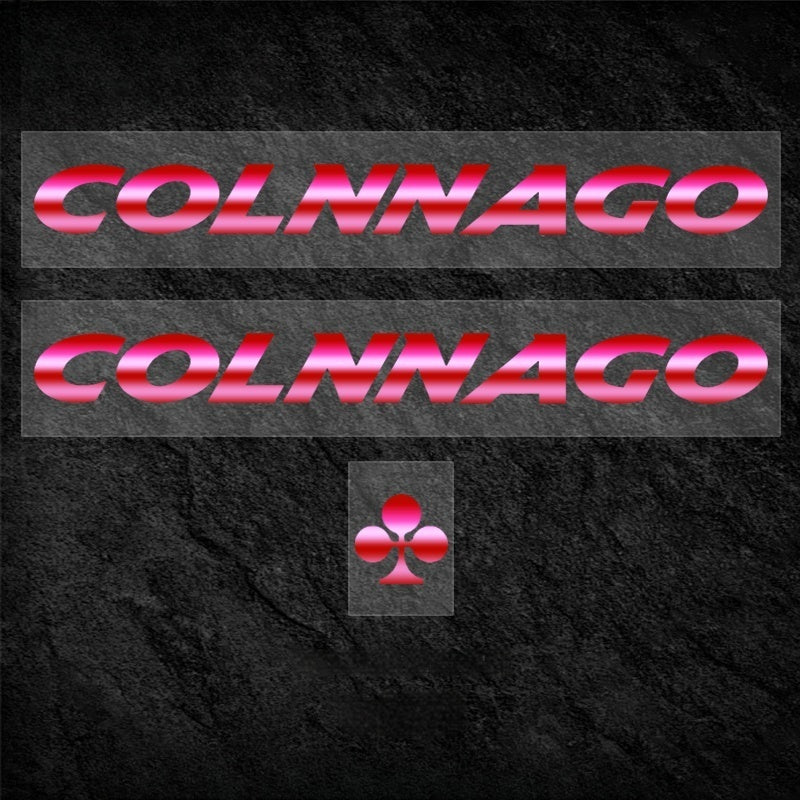 Colnago V5RS Logo Decal Set (2× Downtube + 1× Headtube)|Custom Frame Color Change Stickers|35+ Colors