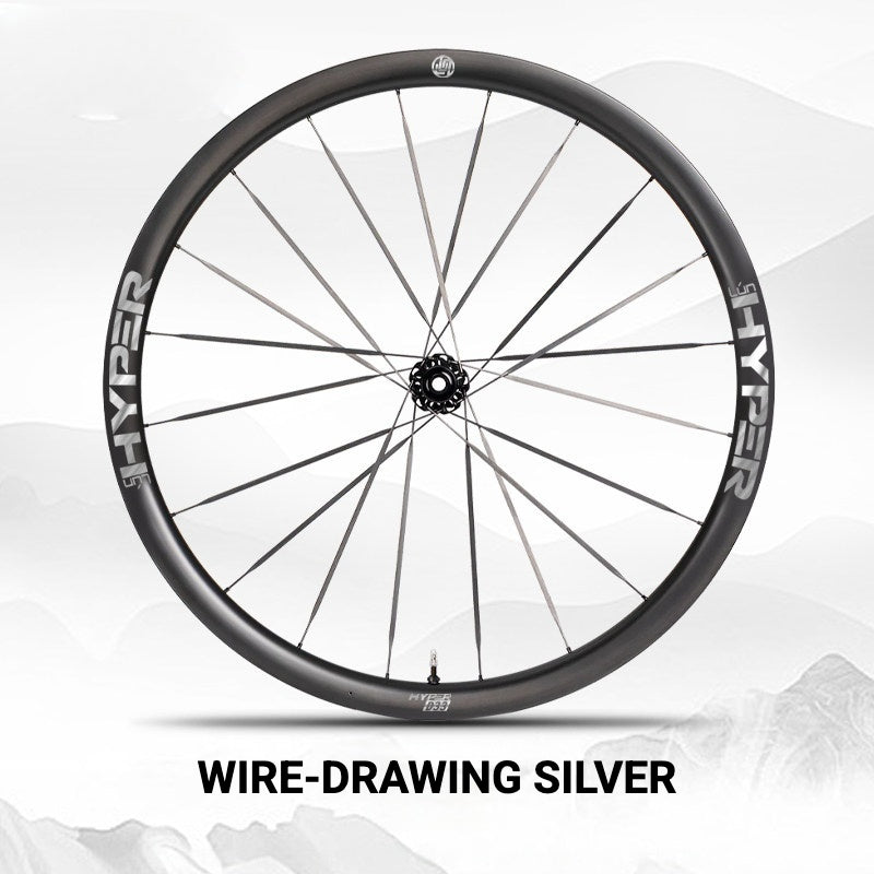 Infinity Logo Decals for Lún HYPER 3 D33 Gen 3 Wheelset | Waterproof Rim Overlay Stickers(Complete Decal Set for Two Wheels + Spare Decals Included)