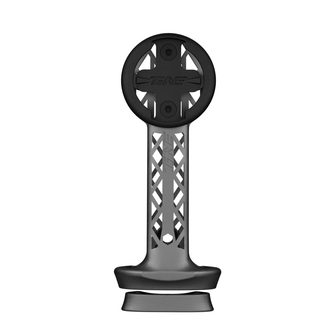TiNE Ultra-Light Titanium Computer Mount | Full Hollow Design | High Strength | Compatible with Bianchi Oltre Integrated Handlebar