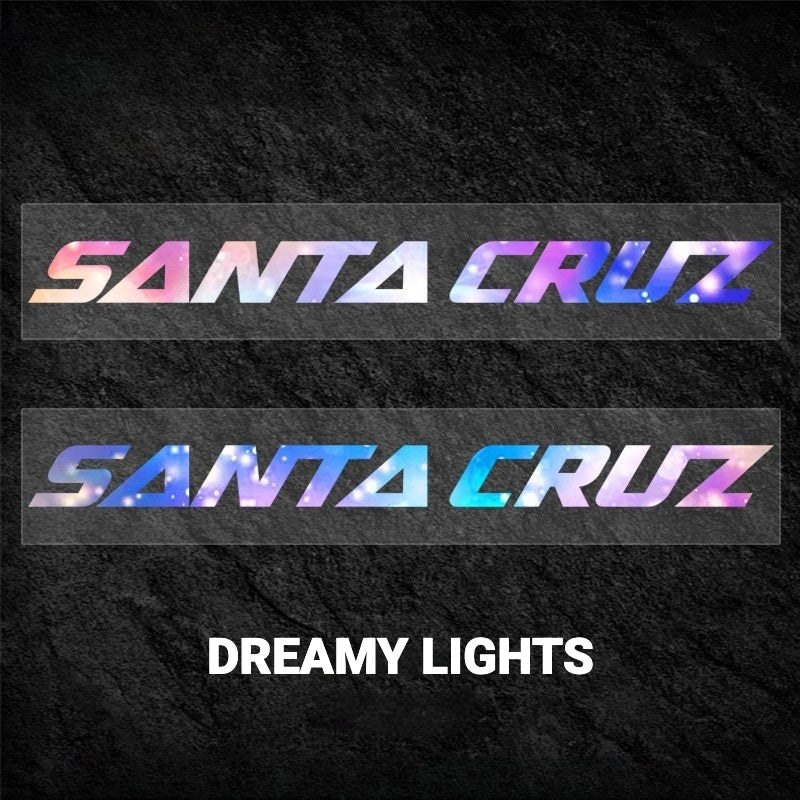 SANTA CRUZ 5010 Frame Logo Decal Kit | Custom Color Change Trail MTB Sticker