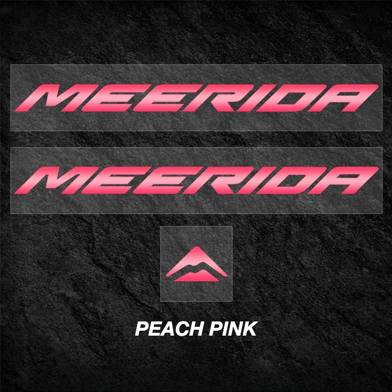 Custom OEM Logo Decals for Merida Reacto 700 Road Bike Frame | Waterproof Overlay Stickers