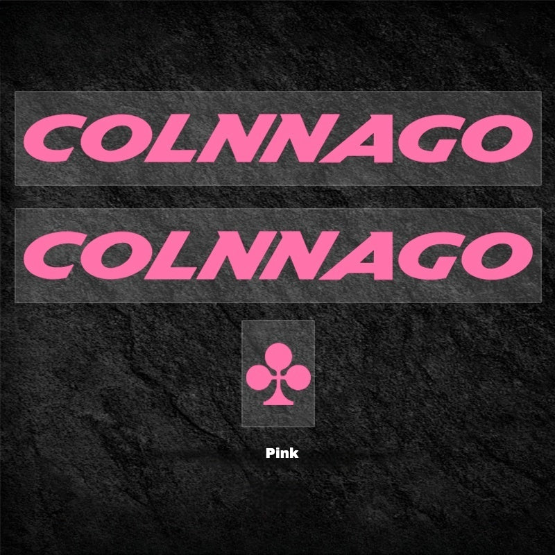 Colnago Y1RS Down Tube Logo Color Decal|Waterproof & UV Resistant|Custom Options Available