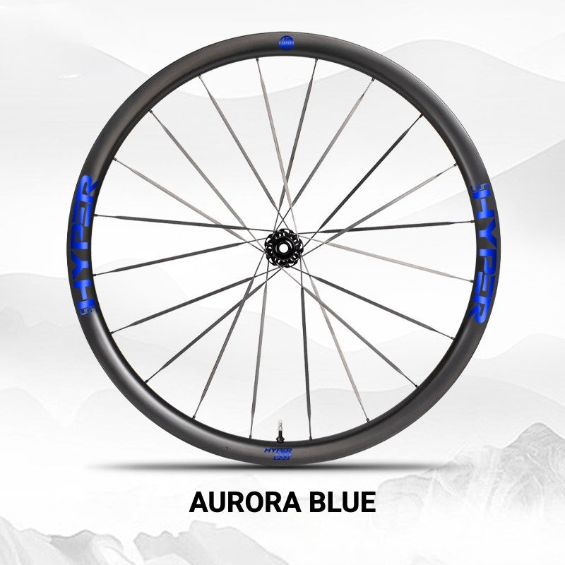 Infinity Logo Decals for Lún HYPER 3 D33 Gen 3 Wheelset | Waterproof Rim Overlay Stickers(Complete Decal Set for Two Wheels + Spare Decals Included)