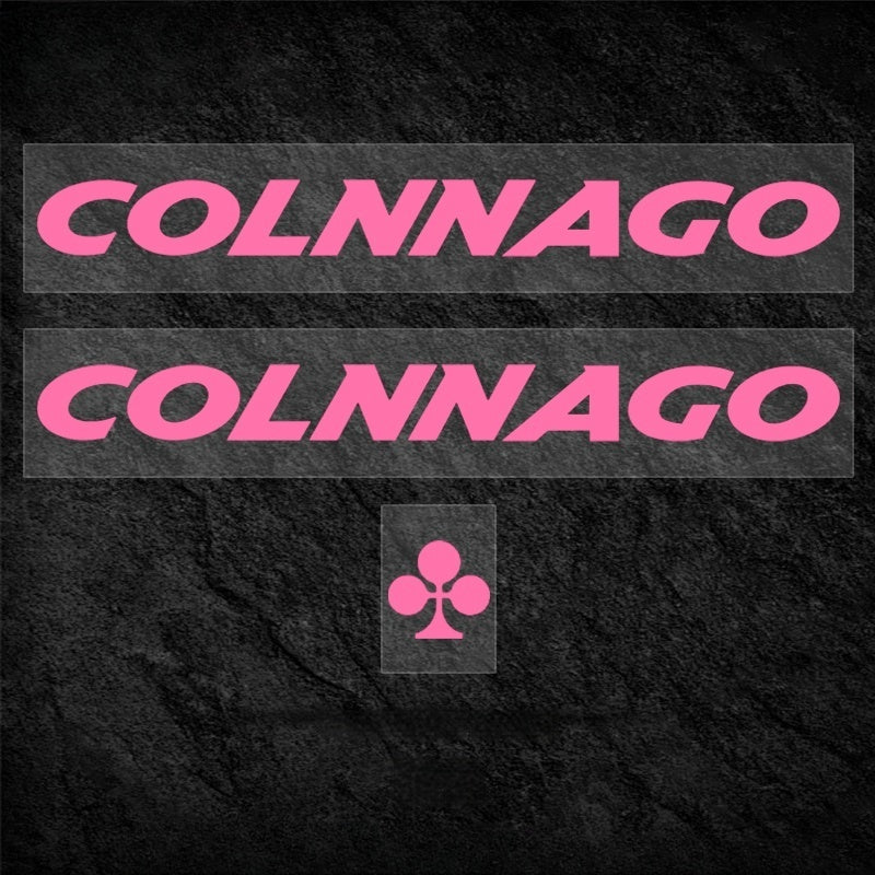 Colnago V5RS Logo Decal Set (2× Downtube + 1× Headtube)|Custom Frame Color Change Stickers|35+ Colors