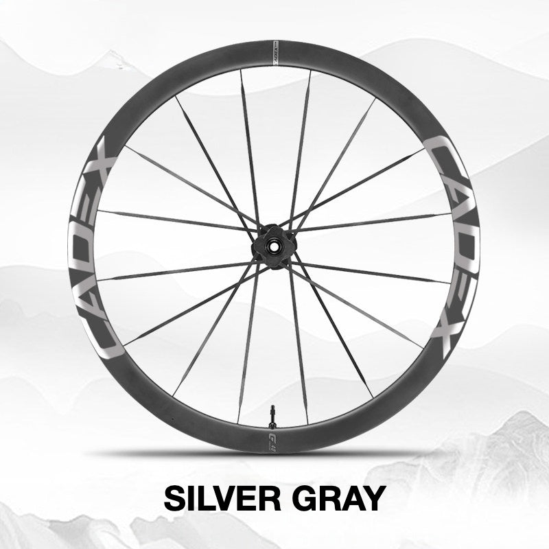 Cadex MAX 40 Wheel Decal Sticker Kit – Logo Cover & Color Customization