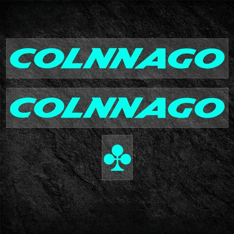 Colnago V5RS Logo Decal Set (2× Downtube + 1× Headtube)|Custom Frame Color Change Stickers|35+ Colors