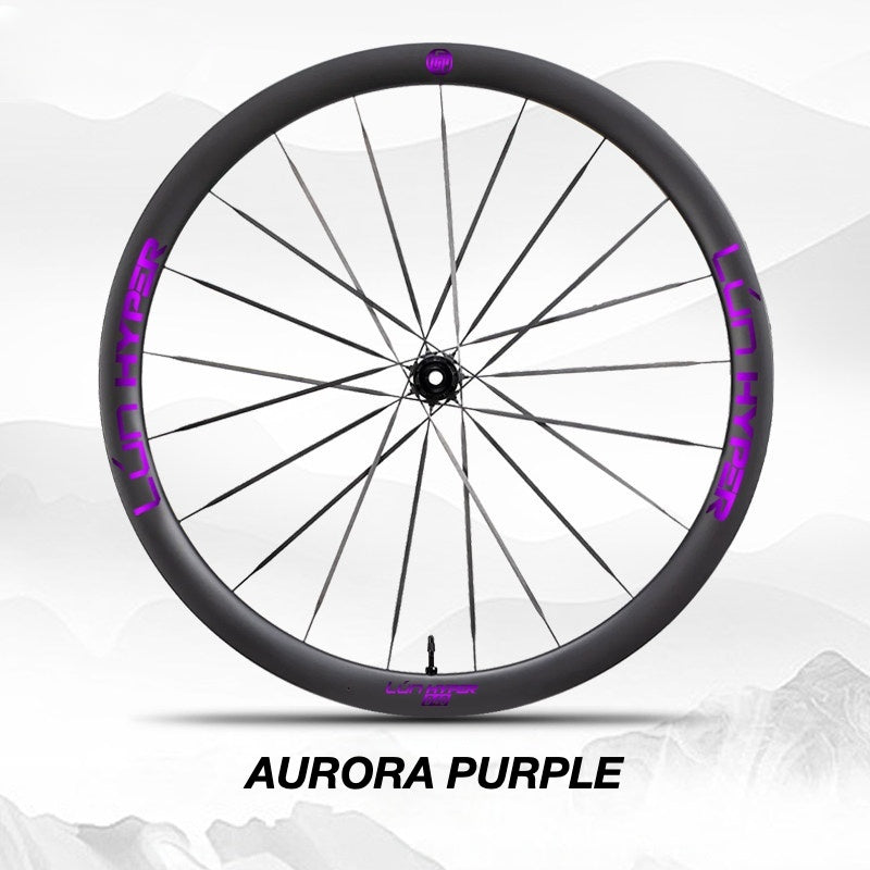 Infinity Logo Decals for Lún HYPER 5 D40 Gen 5 Wheelset | Waterproof Rim Overlay Stickers(Complete Decal Set for Two Wheels + Spare Decals Included)