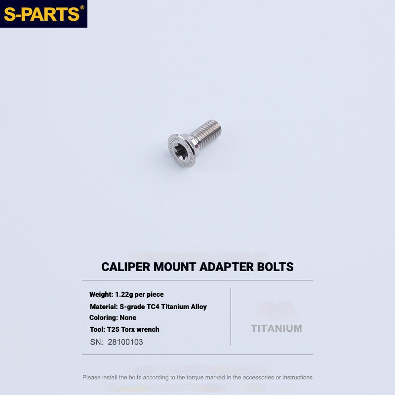 S-PARTS Titanium Bolt Kit for Shimano Ultegra Di2 R8170 Disc Brake & Shifter | Road Bike Upgrade