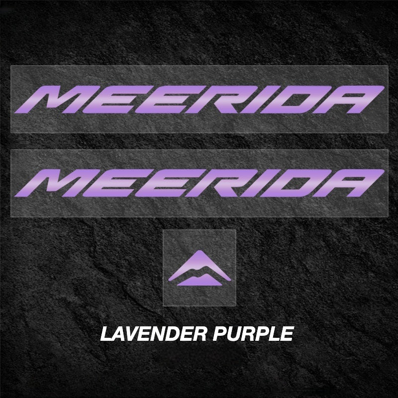 Custom OEM Logo Decals for Merida Reacto 700 Road Bike Frame | Waterproof Overlay Stickers