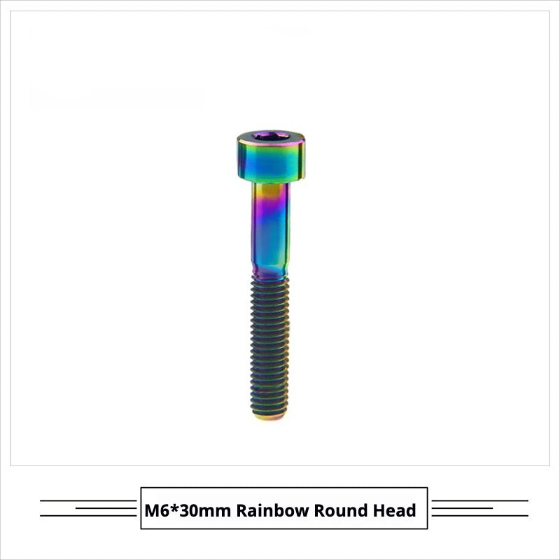 Titanium Seatpost Repair Bolt Kit – Cylindrical, Conical, Flanged & Raised Head | M5 M6 M7 Sizes | Compatible with Specialized Tarmac SL8, Giant TCR, Darimo Seatposts, Pinarello Dogma, and Propel (PP)
