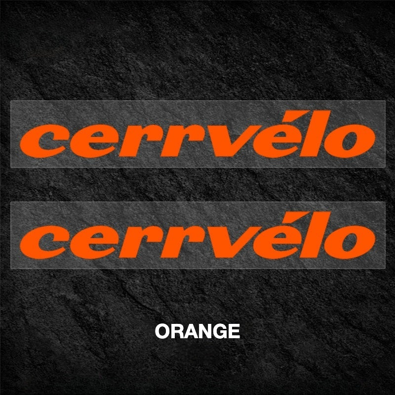 Custom OEM Logo Decals for 2026 Cervélo S5 Road Bike Frame | Waterproof Overlay Stickers