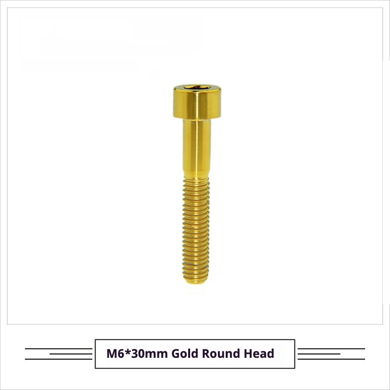 Titanium Seatpost Repair Bolt Kit – Cylindrical, Conical, Flanged & Raised Head | M5 M6 M7 Sizes | Compatible with Specialized Tarmac SL8, Giant TCR, Darimo Seatposts, Pinarello Dogma, and Propel (PP)