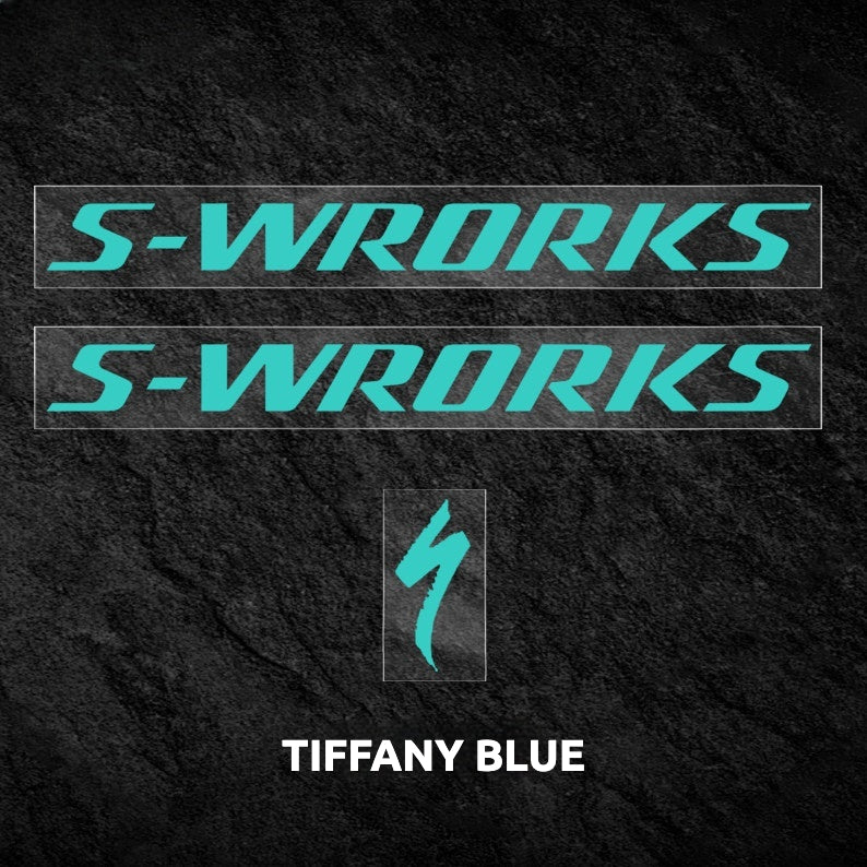 S-Works Evade 3 Helmet Decal Sticker Kit for Specialized Road Bike Helmet Logo Color Change