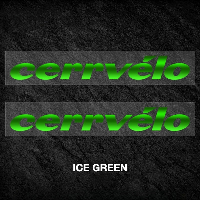 Custom OEM Logo Decals for 2026 Cervélo S5 Road Bike Frame | Waterproof Overlay Stickers