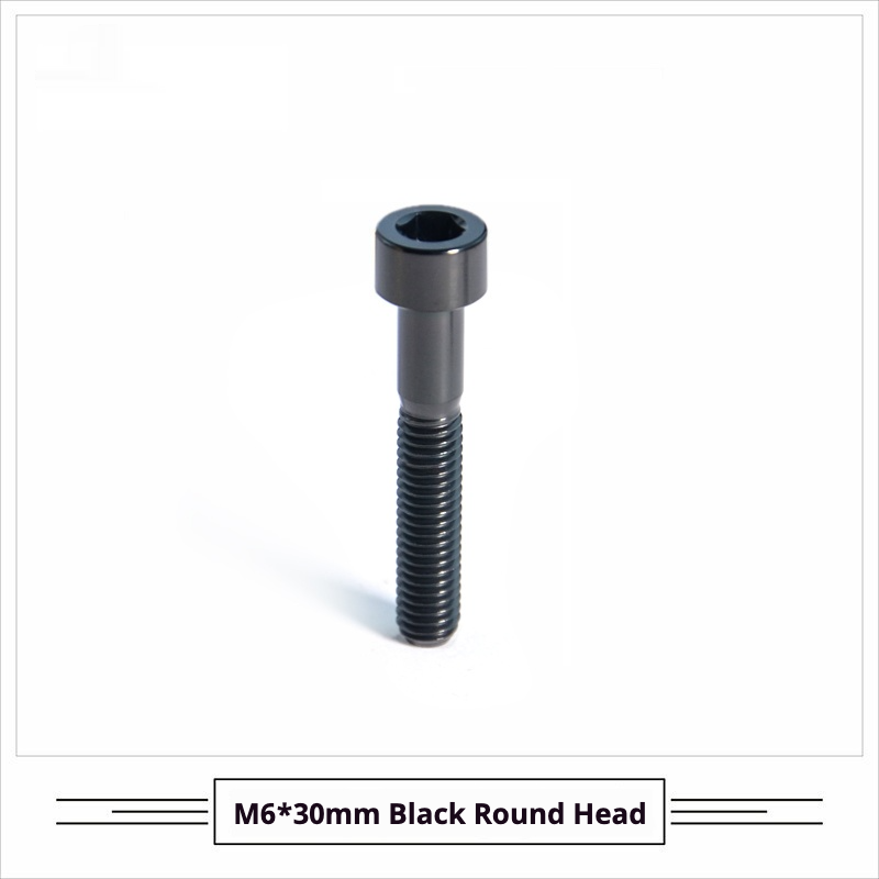 Titanium Seatpost Repair Bolt Kit – Cylindrical, Conical, Flanged & Raised Head | M5 M6 M7 Sizes | Compatible with Specialized Tarmac SL8, Giant TCR, Darimo Seatposts, Pinarello Dogma, and Propel (PP)