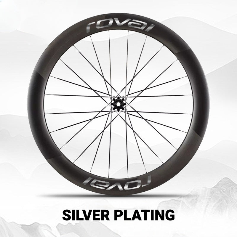 Roval Rapide CL III Wheel Decals | Custom Carbon Wheel Logo Color Change Stickers