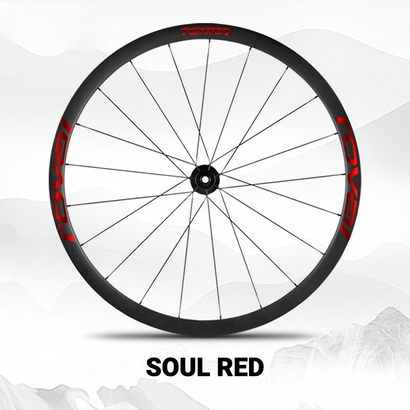 ROVAL TERRA Wheel Decal Kit | Custom Color Logo Stickers for Gravel & Road Bike Wheels