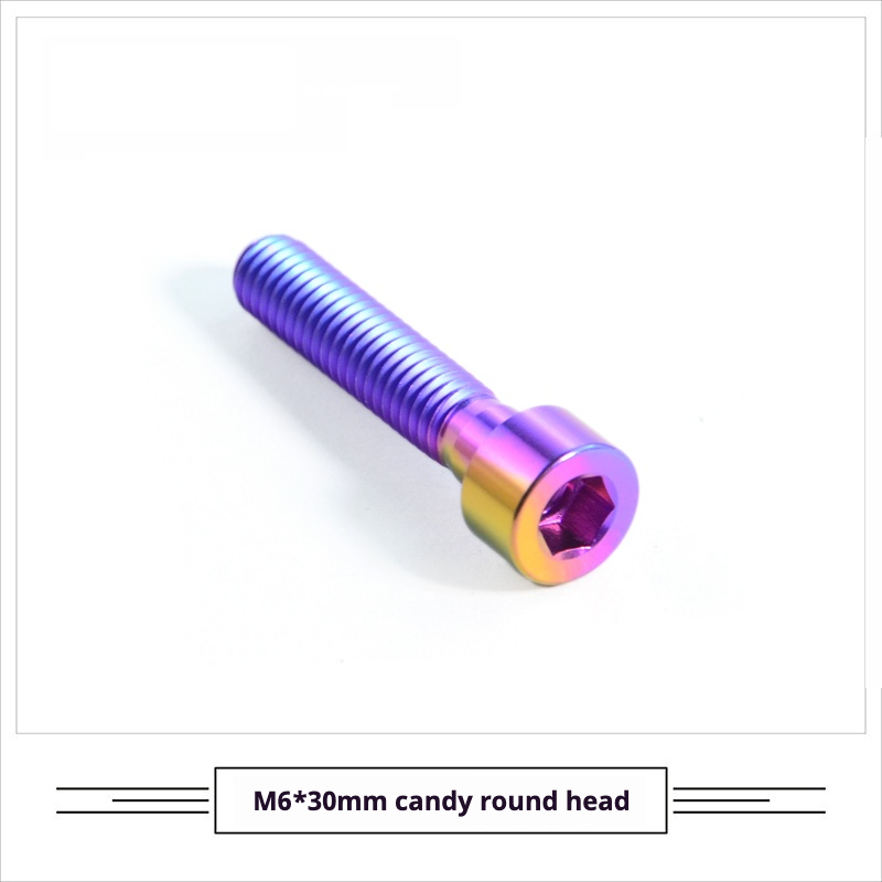 Titanium Seatpost Repair Bolt Kit – Cylindrical, Conical, Flanged & Raised Head | M5 M6 M7 Sizes | Compatible with Specialized Tarmac SL8, Giant TCR, Darimo Seatposts, Pinarello Dogma, and Propel (PP)
