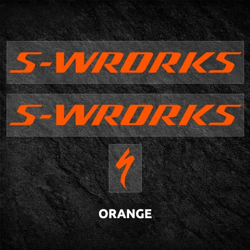 S-Works Evade 3 Helmet Decal Sticker Kit for Specialized Road Bike Helmet Logo Color Change
