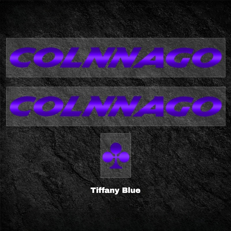 Colnago Y1RS Down Tube Logo Color Decal|Waterproof & UV Resistant|Custom Options Available