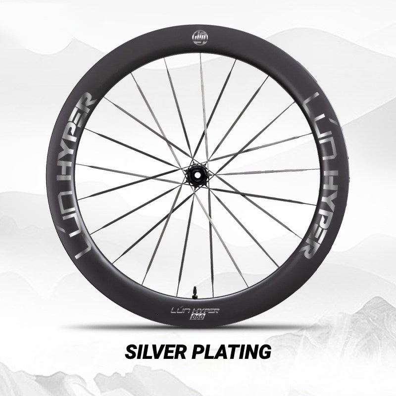 Infinity Logo Decals for Lún HYPER 5 D60 Gen 5 Wheelset | Waterproof Rim Overlay Stickers(Complete Decal Set for Two Wheels + Spare Decals Included)