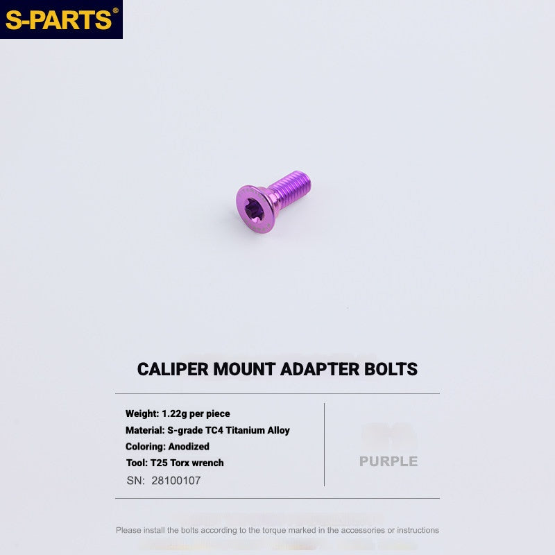 S-PARTS Titanium Bolt Kit for Shimano Ultegra Di2 R8170 Disc Brake & Shifter | Road Bike Upgrade