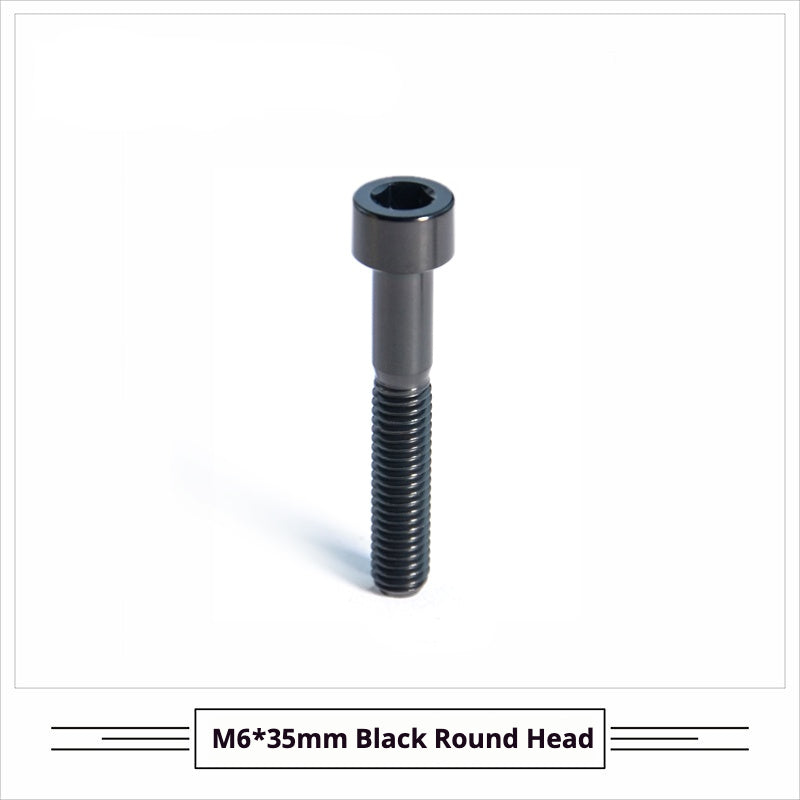 Titanium Seatpost Repair Bolt Kit – Cylindrical, Conical, Flanged & Raised Head | M5 M6 M7 Sizes | Compatible with Specialized Tarmac SL8, Giant TCR, Darimo Seatposts, Pinarello Dogma, and Propel (PP)