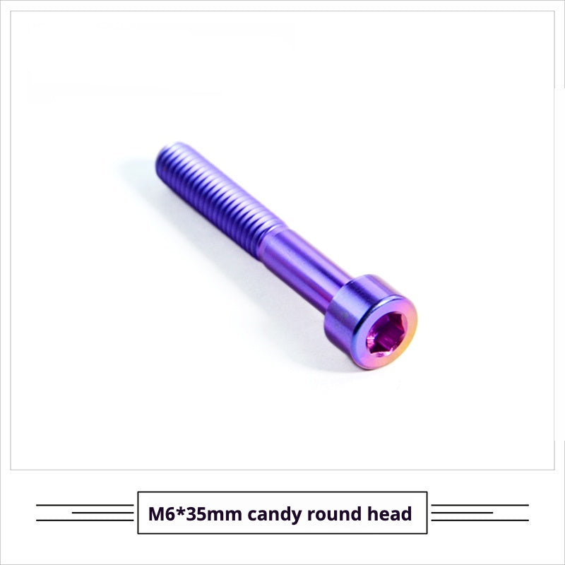 Titanium Seatpost Repair Bolt Kit – Cylindrical, Conical, Flanged & Raised Head | M5 M6 M7 Sizes | Compatible with Specialized Tarmac SL8, Giant TCR, Darimo Seatposts, Pinarello Dogma, and Propel (PP)