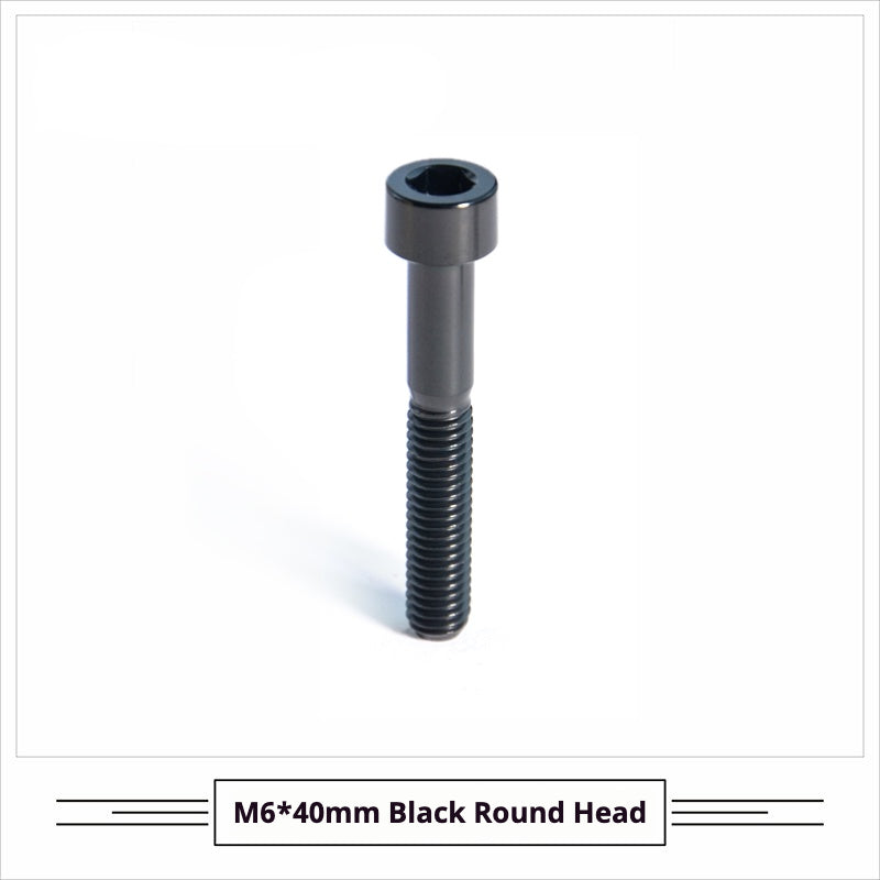 Titanium Seatpost Repair Bolt Kit – Cylindrical, Conical, Flanged & Raised Head | M5 M6 M7 Sizes | Compatible with Specialized Tarmac SL8, Giant TCR, Darimo Seatposts, Pinarello Dogma, and Propel (PP)