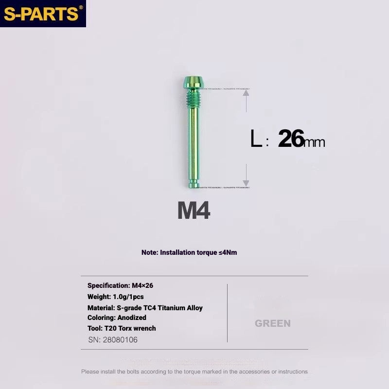 Shimano Dura-Ace R9270 Titanium Disc Brake Bolt Kit