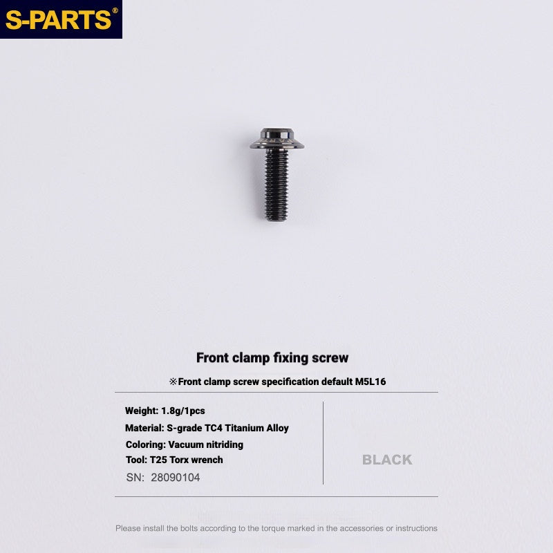 S-PARTS Titanium Bolt Kit for Shimano Ultegra Di2 R8170 Disc Brake & Shifter | Road Bike Upgrade