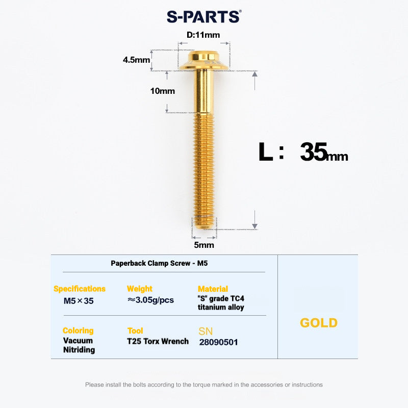 Shimano Dura-Ace R9270 Titanium Disc Brake Bolt Kit