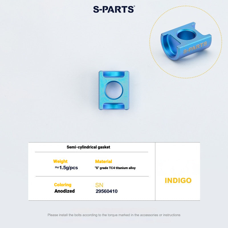 S-PARTS 3DAM Titanium 3D Printed Seatpost Hardware Kit for CERVÉLO S5 (2026 Compatible)