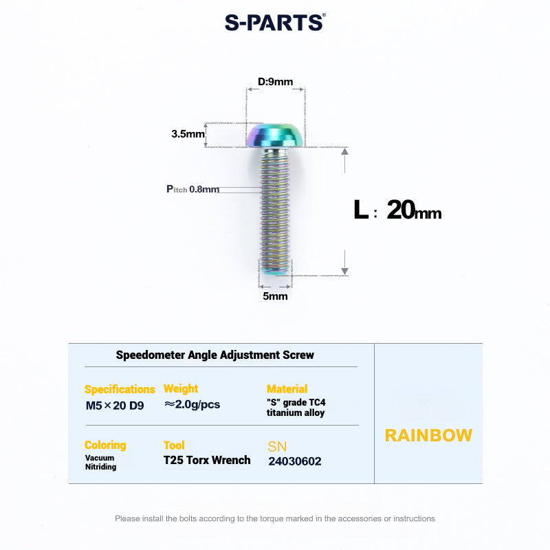 Cervélo S5 Titanium Bolt Kit – Full Frame Lightweight Upgrade Set | CNC TC4 Ti Bolts for Cervélo S5