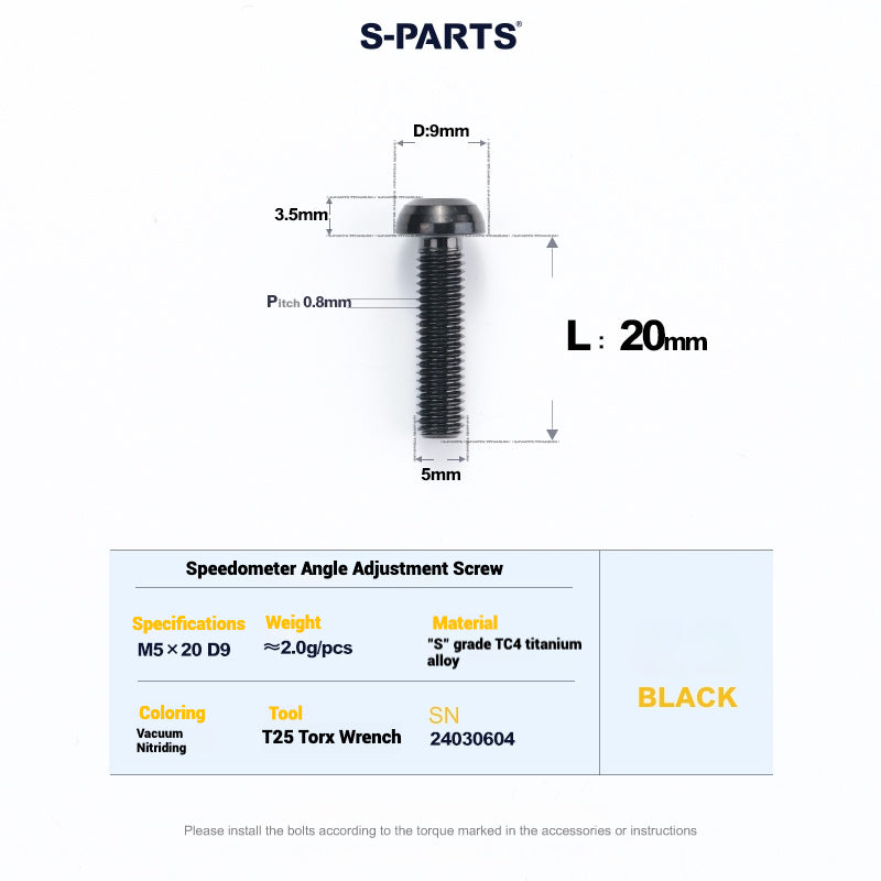 Cervélo S5 Titanium Bolt Kit – Full Frame Lightweight Upgrade Set | CNC TC4 Ti Bolts for Cervélo S5